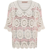 MARTA DU CHATEAU Marta du Chateau dam blus MdcSassie 1016 Blouse Rosa
