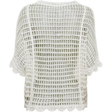 MARTA DU CHATEAU Marta du Chateau dam blus MdcSassie 1016 Blouse White