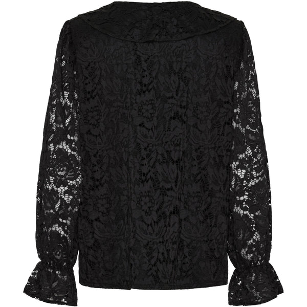 MARTA DU CHATEAU Marta du Chateau dam blus MdcZara 7735 Blouse Black