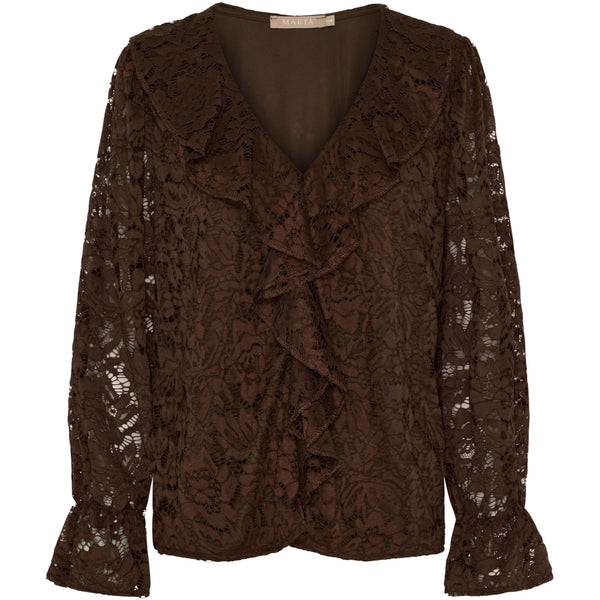 MARTA DU CHATEAU Marta du Chateau dam blus MdcZara 7735 Blouse Moro