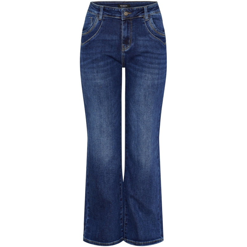 MARTA DU CHATEAU Marta du Chateau dam byxor MdcAluna MDC218-26171 Jeans Denim