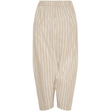 MARTA DU CHATEAU Marta du Chateau dam byxor MdcFausta 16635T Pant BeigeStripeLurex260