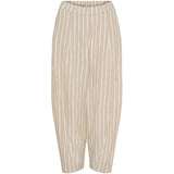MARTA DU CHATEAU Marta du Chateau dam byxor MdcFausta 16635T Pant BeigeStripeLurex260