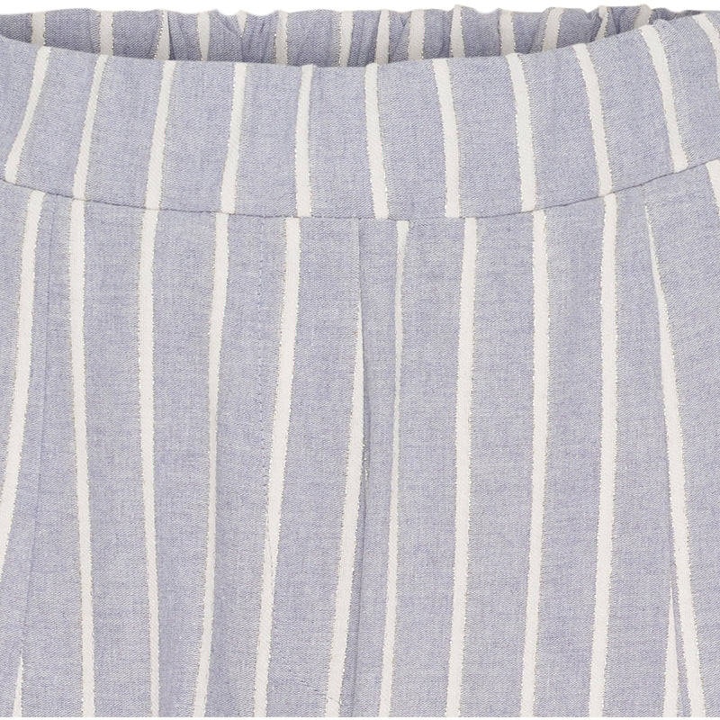 MARTA DU CHATEAU Marta du Chateau dam byxor MdcFausta 16635T Pant BlueStripeLurex900