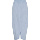 MARTA DU CHATEAU Marta du Chateau dam byxor MdcFausta 16635T Pant Light Blue Stripe