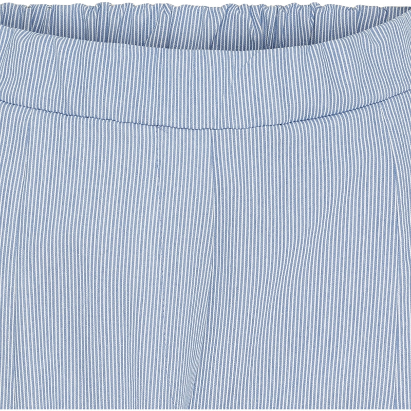 MARTA DU CHATEAU Marta du Chateau dam byxor MdcFausta 16635T Pant Light Blue Stripe