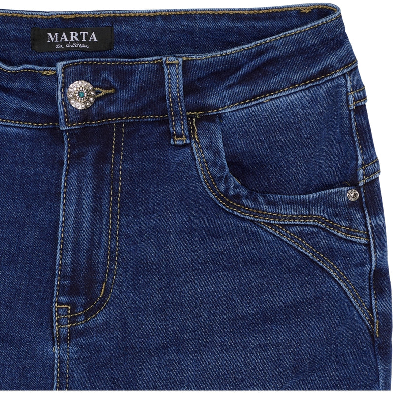 MARTA DU CHATEAU Marta du Chateau dam byxor MdcKeira MDC217-26195 Jeans Denim