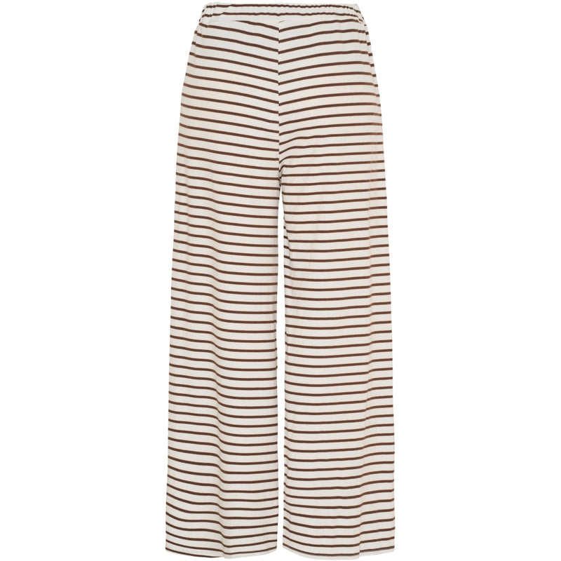 MARTA DU CHATEAU Marta du Chateau dam byxor MdcMireya 22611 Pant White/Brown Stripe