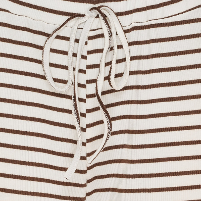 MARTA DU CHATEAU Marta du Chateau dam byxor MdcMireya 22611 Pant White/Brown Stripe