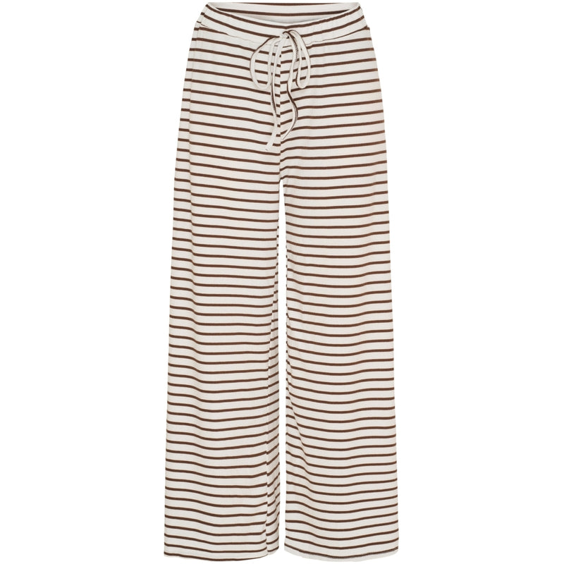 MARTA DU CHATEAU Marta du Chateau dam byxor MdcMireya 22611 Pant White/Brown Stripe