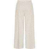 MARTA DU CHATEAU Marta du Chateau dam byxor MdcMireya 22611 Pant White/Camello Stripe