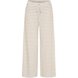 MARTA DU CHATEAU Marta du Chateau dam byxor MdcMireya 22611 Pant White/Camello Stripe