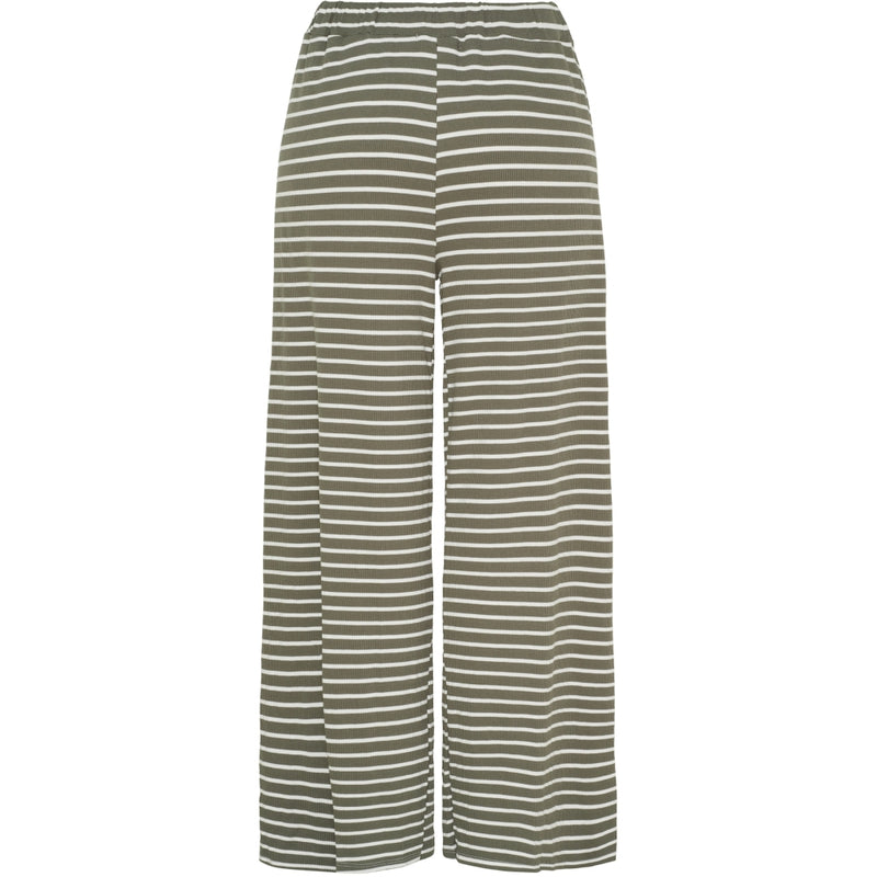 MARTA DU CHATEAU Marta du Chateau dam byxor MdcMireya 22611 Pant White/Military Stripe