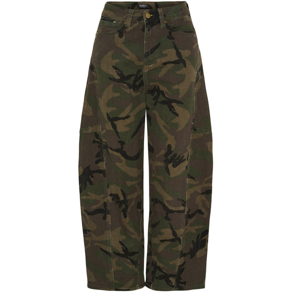 MARTA DU CHATEAU Marta du Chateau dam byxor MdcParis MDC232-JP9305 Jeans Camo