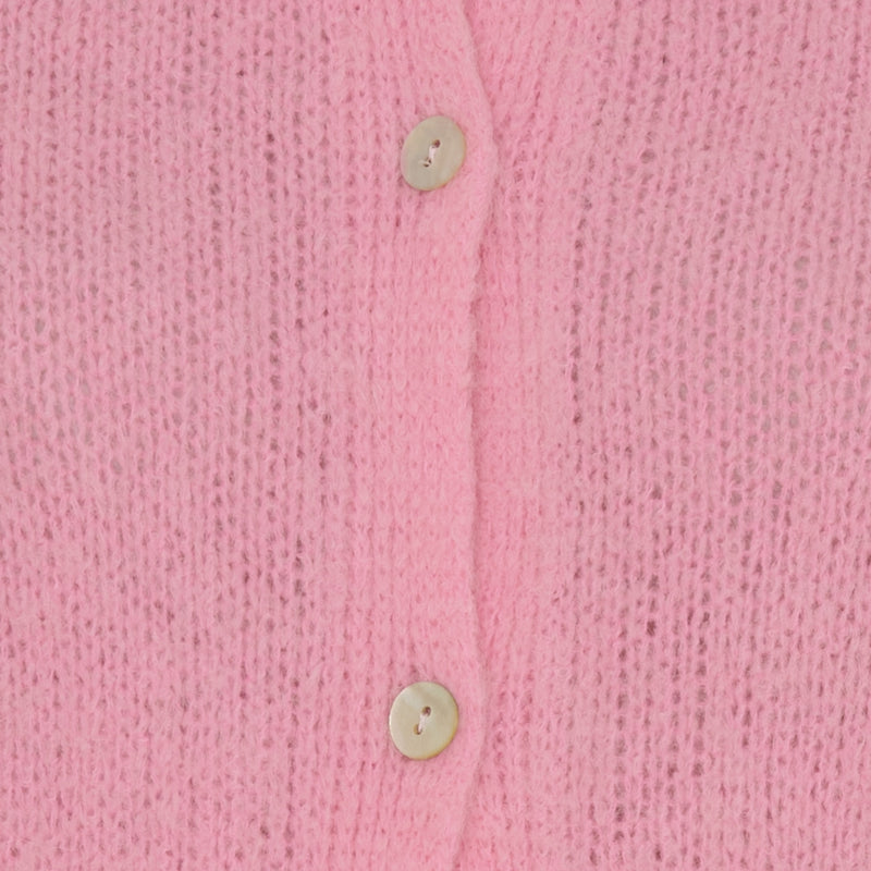 MARTA DU CHATEAU Marta du Chateau dam cardigan MdcJuliana 2413 Cardigan Baby Pink