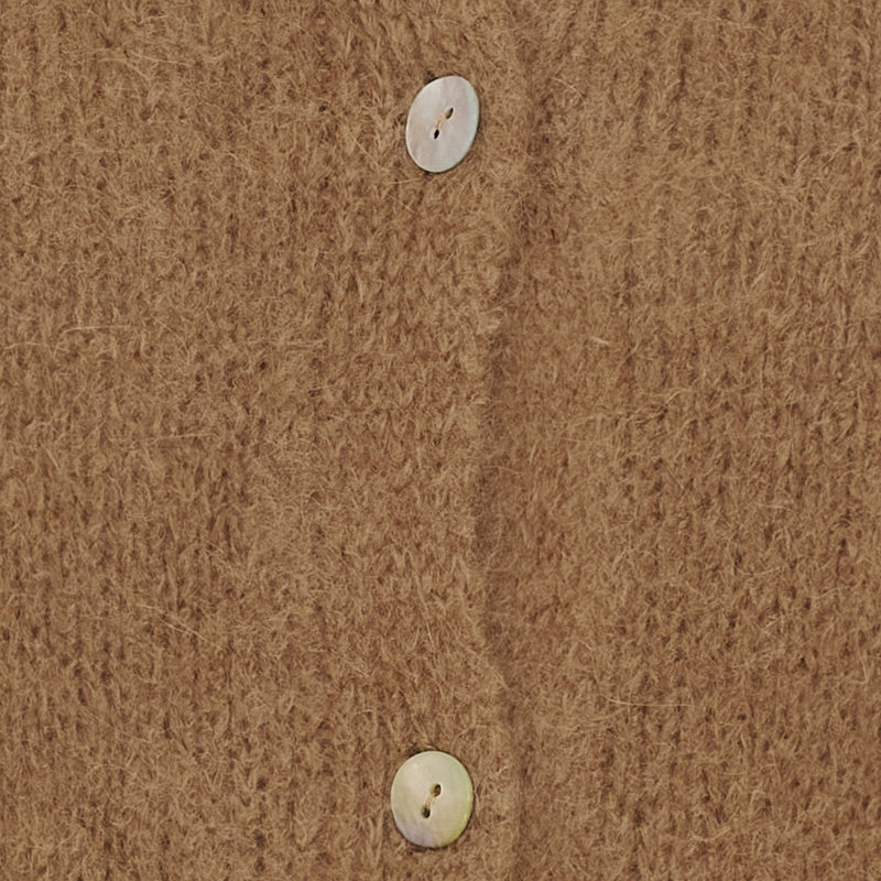 MARTA DU CHATEAU Marta du Chateau dam cardigan MdcJuliana 2413 Cardigan Camel2049