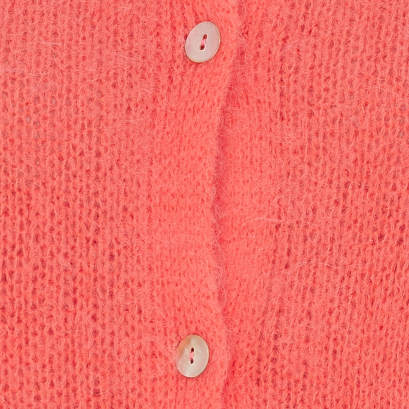 MARTA DU CHATEAU Marta du Chateau dam cardigan MdcJuliana 2413 Cardigan Corallo27650