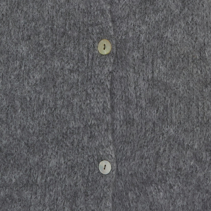 MARTA DU CHATEAU Marta du Chateau dam cardigan MdcJuliana 2413 Cardigan Medium grey