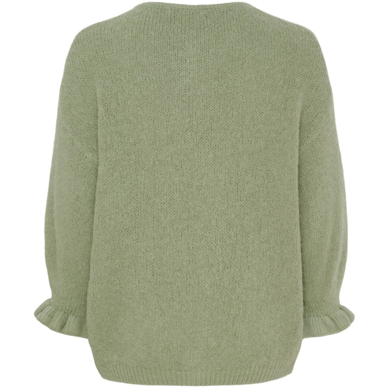MARTA DU CHATEAU Marta du Chateau dam cardigan MdcJuliana 2413 Cardigan Salvia1178