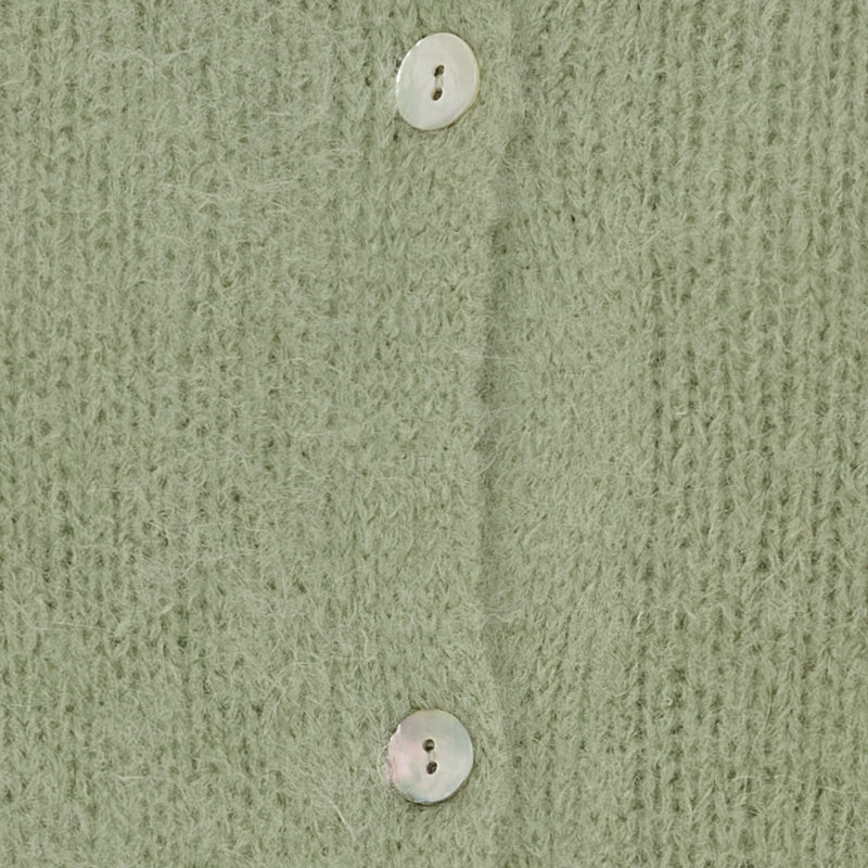 MARTA DU CHATEAU Marta du Chateau dam cardigan MdcJuliana 2413 Cardigan Salvia1178