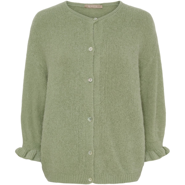 MARTA DU CHATEAU Marta du Chateau dam cardigan MdcJuliana 2413 Cardigan Salvia1178