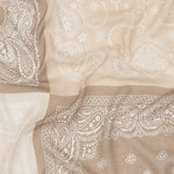 MARTA DU CHATEAU Marta du Chateau dam halsduk MdcBelle FA37263 Scarf Beige/Taupe