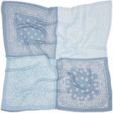 MARTA DU CHATEAU Marta du Chateau dam halsduk MdcBelle FA37263 Scarf Light Blue/Jeans