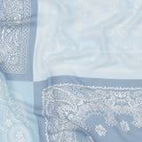 MARTA DU CHATEAU Marta du Chateau dam halsduk MdcBelle FA37263 Scarf Light Blue/Jeans