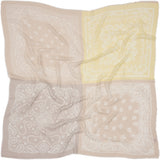 MARTA DU CHATEAU Marta du Chateau dam halsduk MdcBelle FA37263 Scarf Yellow/Beige