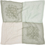 MARTA DU CHATEAU Marta du Chateau dam halsduk MdcBelle FA37263 Scarf beige/green