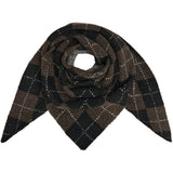 MARTA DU CHATEAU Marta du Chateau dam halsduk MdcGretzel BA-3446 Scarf Black/Coffee