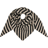 MARTA DU CHATEAU Marta du Chateau dam halsduk MdcKitte BA-4082 Scarf Black/Beige