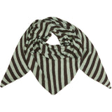 MARTA DU CHATEAU Marta du Chateau dam halsduk MdcKitte BA-4082 Scarf Coffee/Green