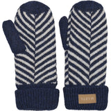 MARTA DU CHATEAU Marta du Chateau dam handskar MdcAyana T1208 Gloves Blue/Beige