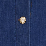 MARTA DU CHATEAU Marta du Chateau dam jacka MdcArwen 248370J Jacket Medium Blue