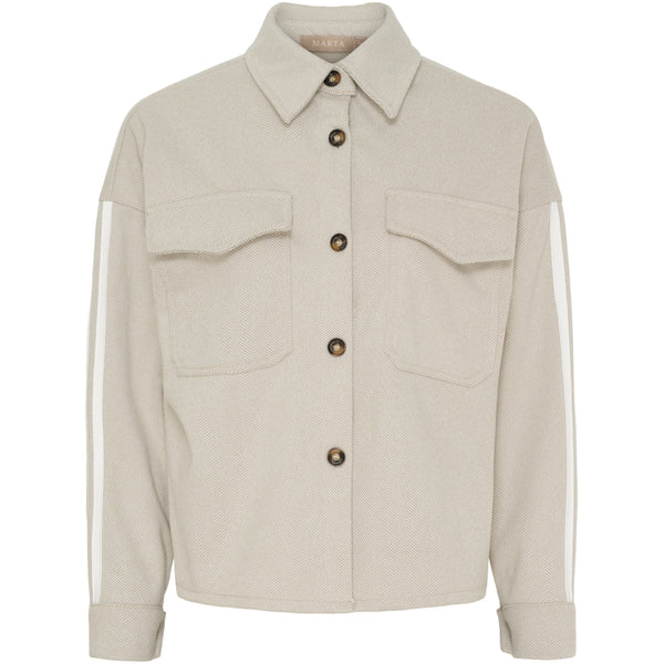 MARTA DU CHATEAU Marta du Chateau dam jacka MdcAvalon 258918PM Shirt Beige1
