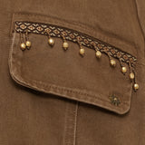 MARTA DU CHATEAU Marta du Chateau dam jacka MdcAviana SW3187 Jacket Camello