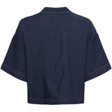 MARTA DU CHATEAU Marta du Chateau dam jacka MdcBelisa SW38872M Jacket Dark denim