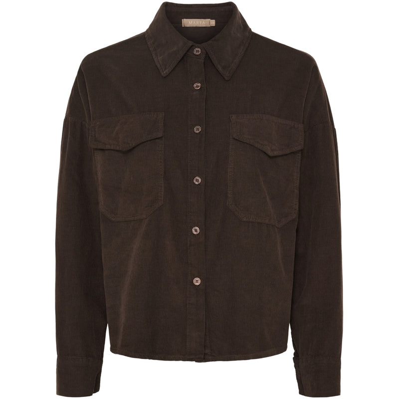 MARTA DU CHATEAU Marta du Chateau dam jacka MdcBirdie 258918V Shirt Moro635