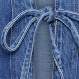 MARTA DU CHATEAU Marta du Chateau dam jacka MdcErin MDC248-V9105 Denim Jacket Blue Denim