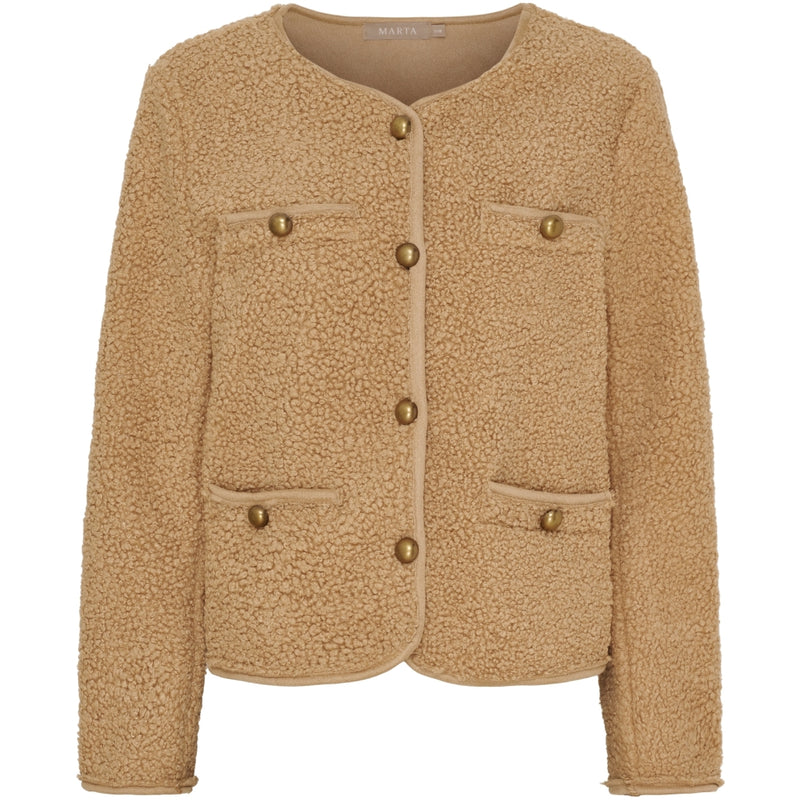 MARTA DU CHATEAU Marta du Chateau dam jacka MdcFrost 258949 Jacket Beige