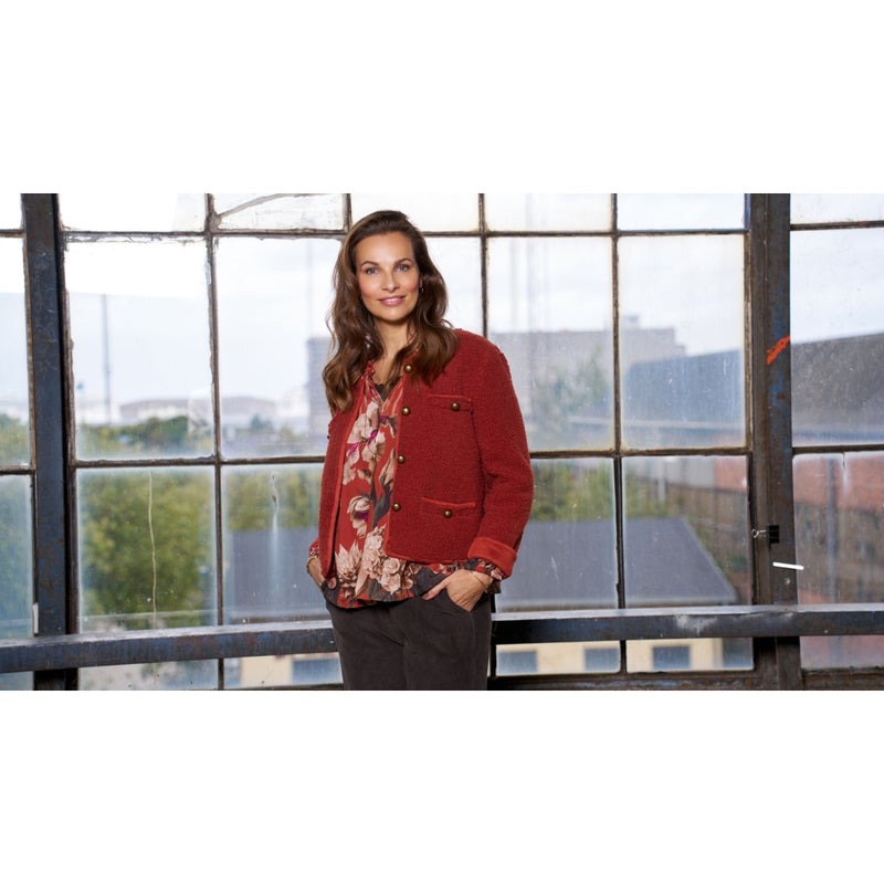 MARTA DU CHATEAU Marta du Chateau dam jacka MdcFrost 258949 Jacket Coccio