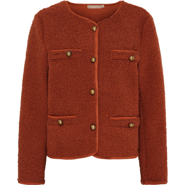 MARTA DU CHATEAU Marta du Chateau dam jacka MdcFrost 258949 Jacket Coccio