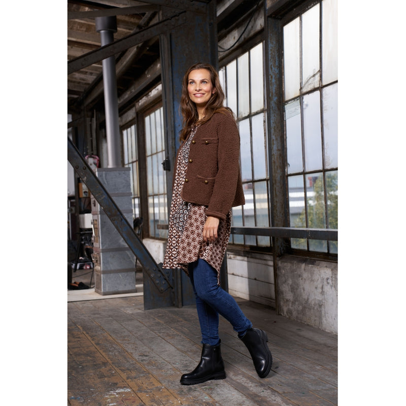 MARTA DU CHATEAU Marta du Chateau dam jacka MdcFrost 258949 Jacket Moro
