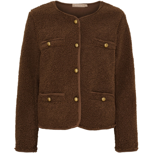MARTA DU CHATEAU Marta du Chateau dam jacka MdcFrost 258949 Jacket Moro