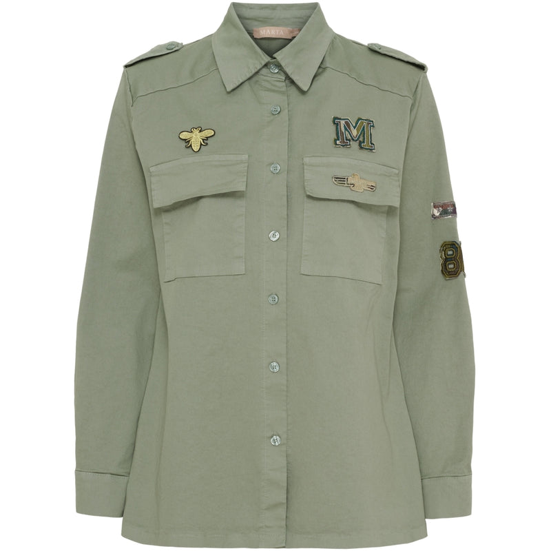 MARTA DU CHATEAU Marta du Chateau dam jacka MdcMillie 5083 Jacket Military1011