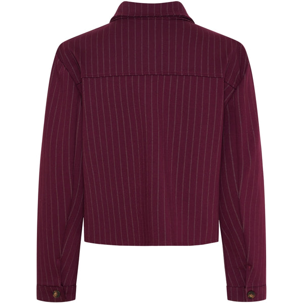 MARTA DU CHATEAU Marta du Chateau dam jacka MdcOpal 83769 Jacket Bordeaux6269