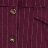 MARTA DU CHATEAU Marta du Chateau dam jacka MdcOpal 83769 Jacket Bordeaux6269