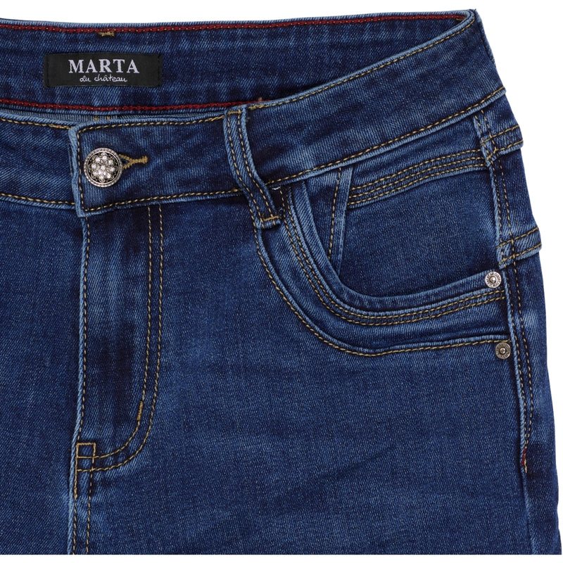 MARTA DU CHATEAU Marta du Chateau dam jeans MdcAmaya MDC216-26197 Jeans Denim