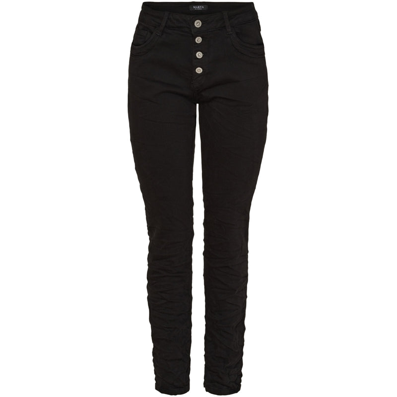 MARTA DU CHATEAU Marta du Chateau dam jeans MdcNoma MDC230-8710 Jeans Black